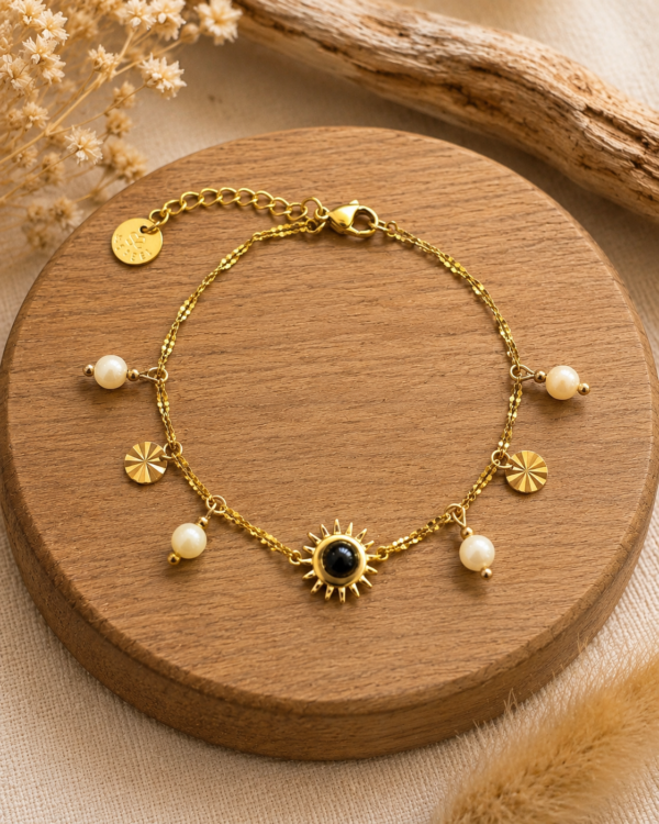 1DFE774C-E1D6-419A-87BD-43DFCA7A31F2 bracelet soleil nacre caramel