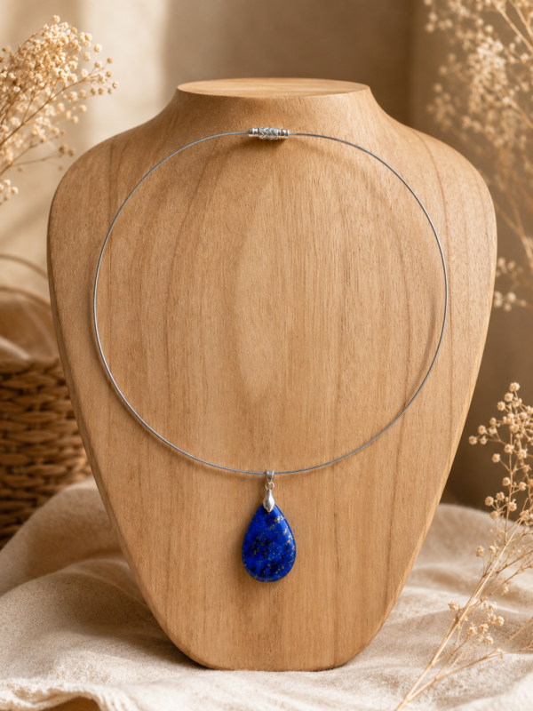 collier lapis lazuli