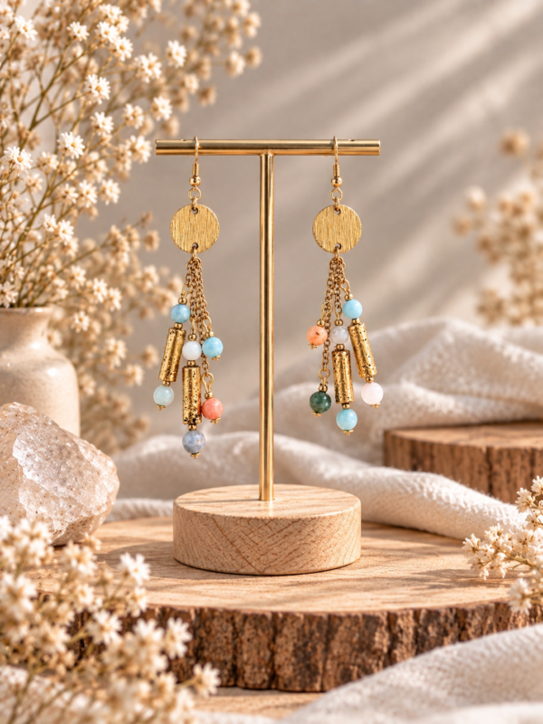 boucles d oreilles beryl